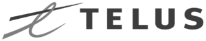Telus Logo B&W