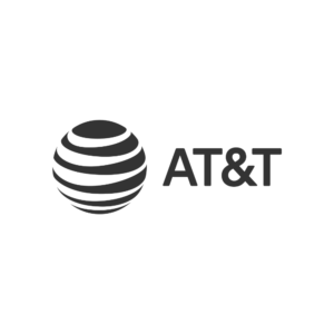 AT&T Black and White Logo