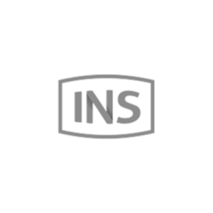 INS Black and White Logo