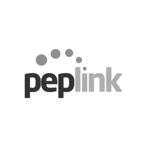 Peplink Black and White Logo