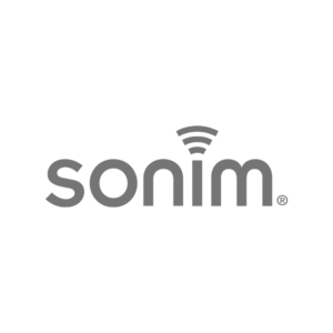 Sonim Black and White Logo