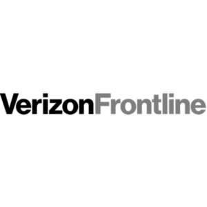 Verizon Frontline Black and White Logo